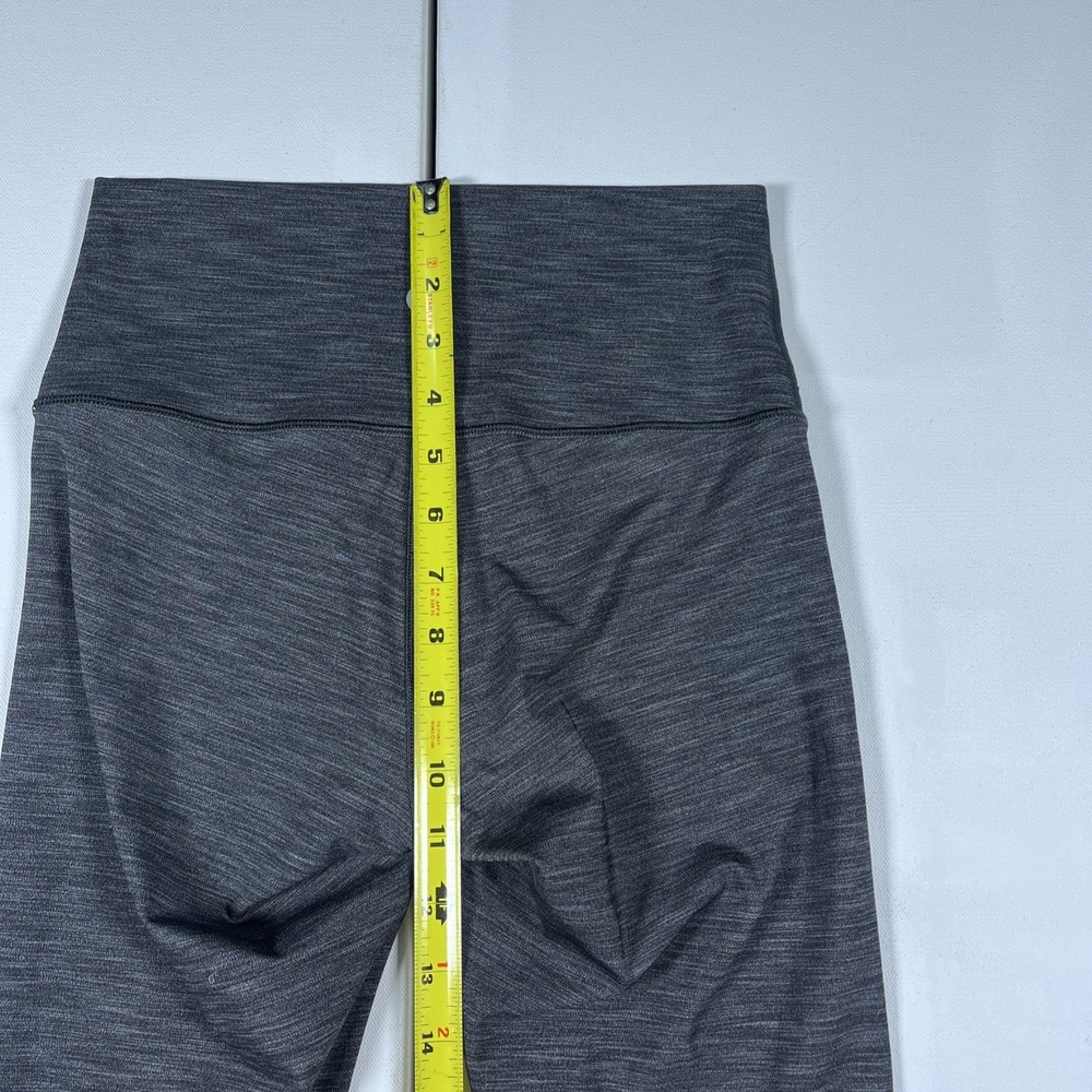 LULULEMON Leggings Heathered Gray Wunder Under High-Rise 25" Luxtreme Size 4 - Picture 6 of 13